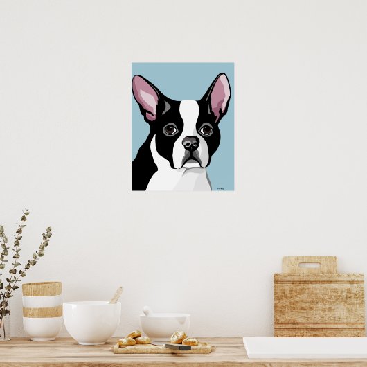 Affiches de Boston Terrier (Cuisine)