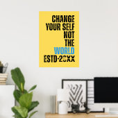 affiches de citations de fitness motivationnelles  (Bureau à domicile)