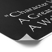 Affiches de citations de RW Emerson Intellect et c (Coin)