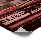 Affiches de concerts (Coin)