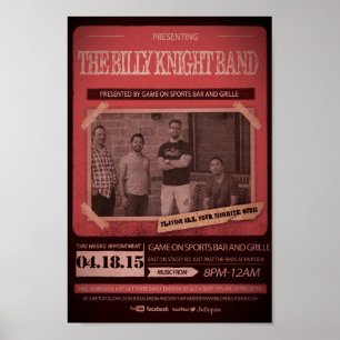 Affiches de concerts