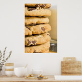 Affiches de cookies aux pépites de chocolat (Cuisine)