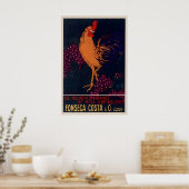 Affiches de coq - Affiche de Cappiello (Cuisine)