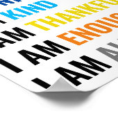 Affiches de décoration murale avec affirmations (Coin)