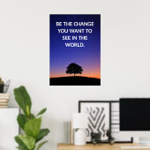 Affiches de devis motivantes (Bureau à domicile)