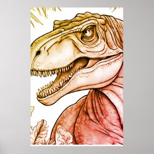 Affiches de dinosaures pour la chambre d'enfant