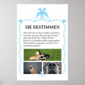 Affiches de Dogue à personnaliser soi-même (Devant)