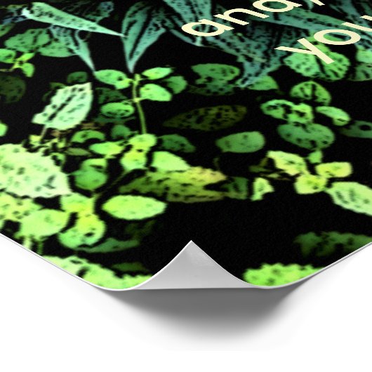 Affiches de fleurs violettes (Coin)