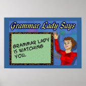 Affiches de Grammar Lady (Devant)