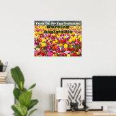 Affiches de la Semaine des aides-soignants Merci D (Bureau à domicile)