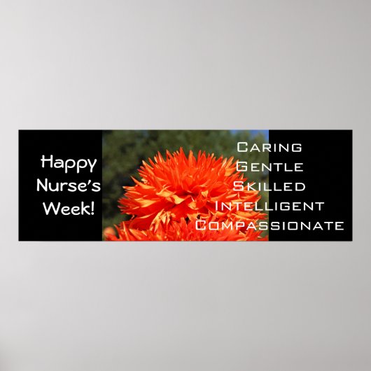 Affiches de la Semaine des infirmières heureuses S (Devant)