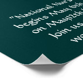 affiches de la Semaine nationale des infirmières (Coin)