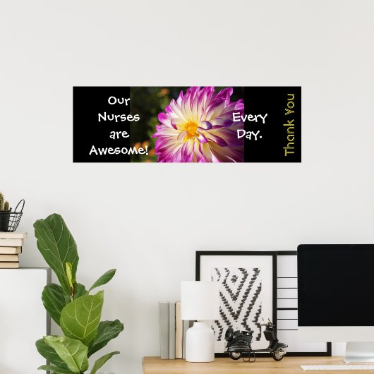 Affiches de la Semaine nationale des infirmières R (Bureau à domicile)