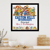 Affiches de l'administration scolaire et des ensei (Cuisine)