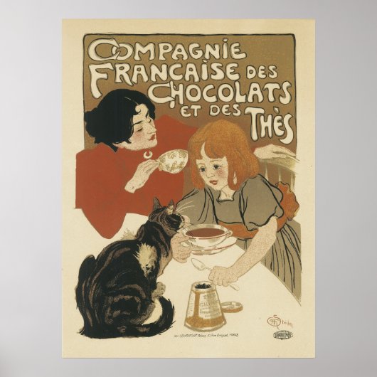 Affiches de l'Art Nouveau français - Chocolat (Devant)