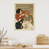 Affiches de l'Art Nouveau français - Chocolat (Cuisine)