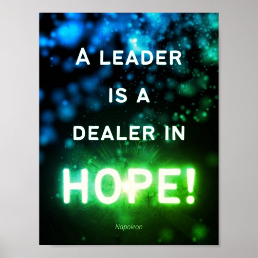 Affiches de leadership - Napoléon (Devant)
