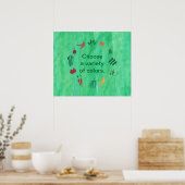 Affiches de légumes fruits Choisissez une variété (Cuisine)