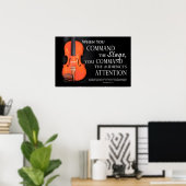 Affiches de l'instrument de Viola - Orchestre (Bureau à domicile)