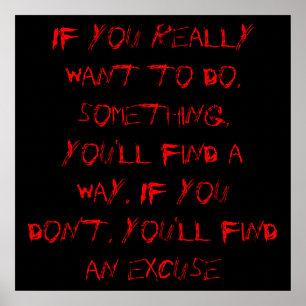 Affiches de motivation