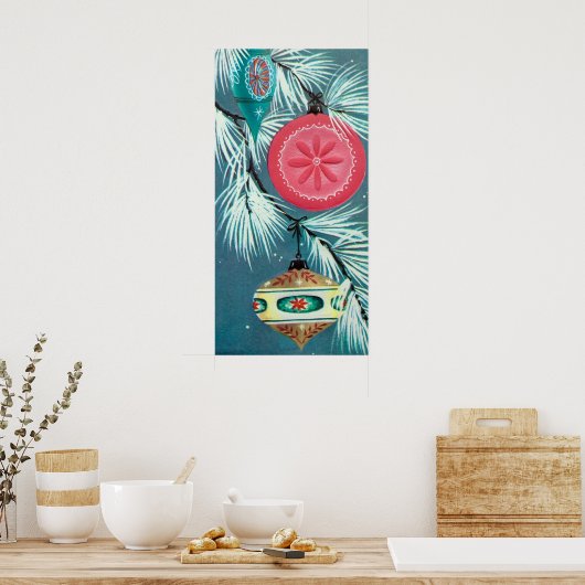 Affiches de Noël vintage rétro (Cuisine)