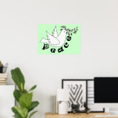 Affiches de paix (Bureau à domicile)