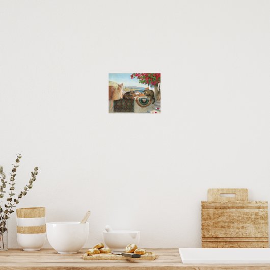 affiches de peinture de chats (Cuisine)