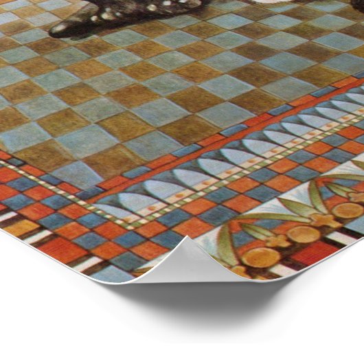 affiches de peinture de chats (Coin)