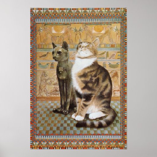 affiches de peinture de chats (Devant)