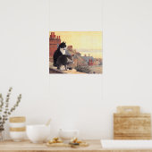 affiches de peinture de chats (Cuisine)