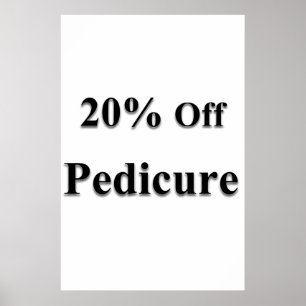 Affiches de salon de coiffure 20 % de réduction Pé