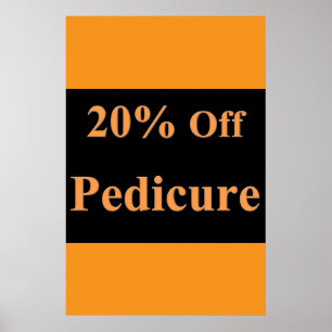 Affiches de salon de coiffure 20 % de réduction su