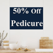 Affiches de salon de coiffure 50% de réduction Péd (Cuisine)