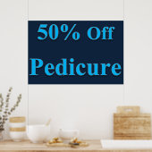 Affiches de salon de coiffure 50% de réduction Péd (Cuisine)