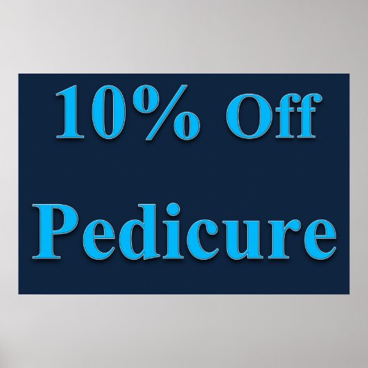 Affiches de salon de coiffure pour hommes 10 % de (Devant)