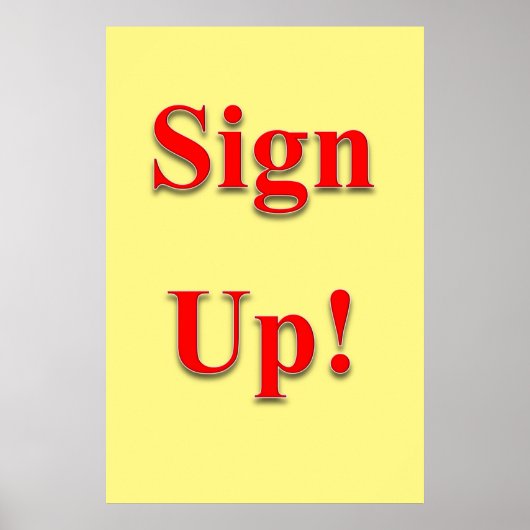 Affiches de salon de coiffure pour hommes S'inscri (Devant)