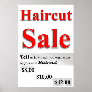Affiches de salon de coiffure pour hommes Soldes d