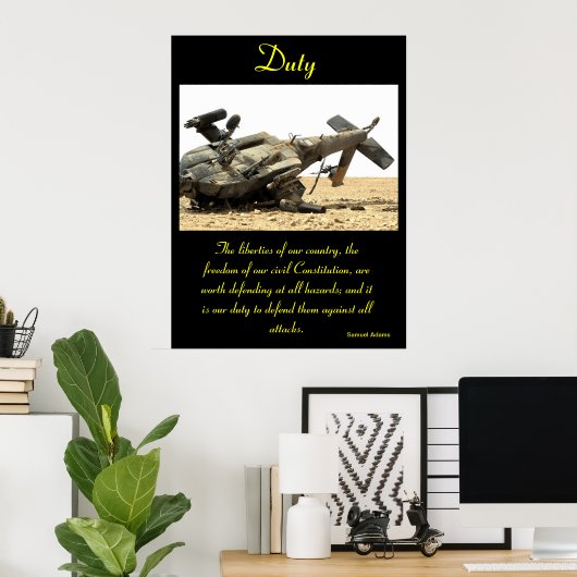 Affiches de service 8 (Bureau à domicile)