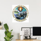 Affiches de thé du Tennessee (Bureau à domicile)