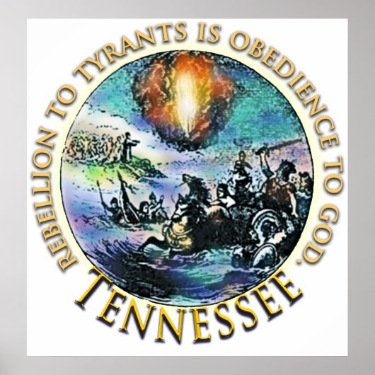 Affiches de thé du Tennessee (Devant)