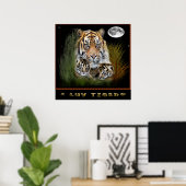 Affiches de tigres (Bureau à domicile)