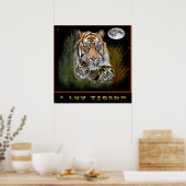Affiches de tigres (Cuisine)