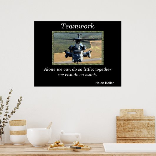 Affiches de travail d'équipe 14 (Cuisine)