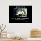 Affiches de travail d'équipe 18 (Cuisine)