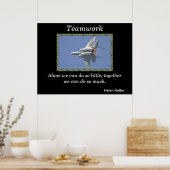 Affiches de travail d'équipe 3 (Cuisine)