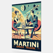 Affiches de voyage spatial Martini Équipage de vol (Angle)