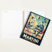 Affiches de voyage spatial Martini Équipage de vol (Devant avec enveloppe)