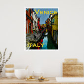 Affiches de voyage Wacky - Venice Italie (Cuisine)