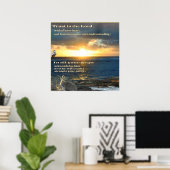 affiches des Écritures chrétiennes (Bureau à domicile)