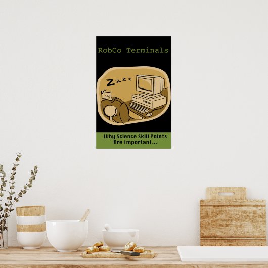 Affiches des terminaux RobCo (Cuisine)